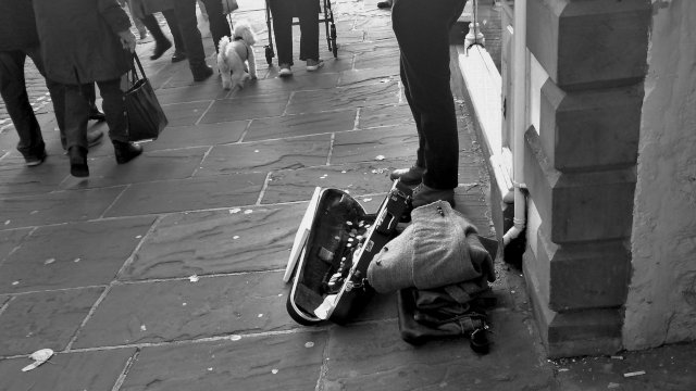 busking